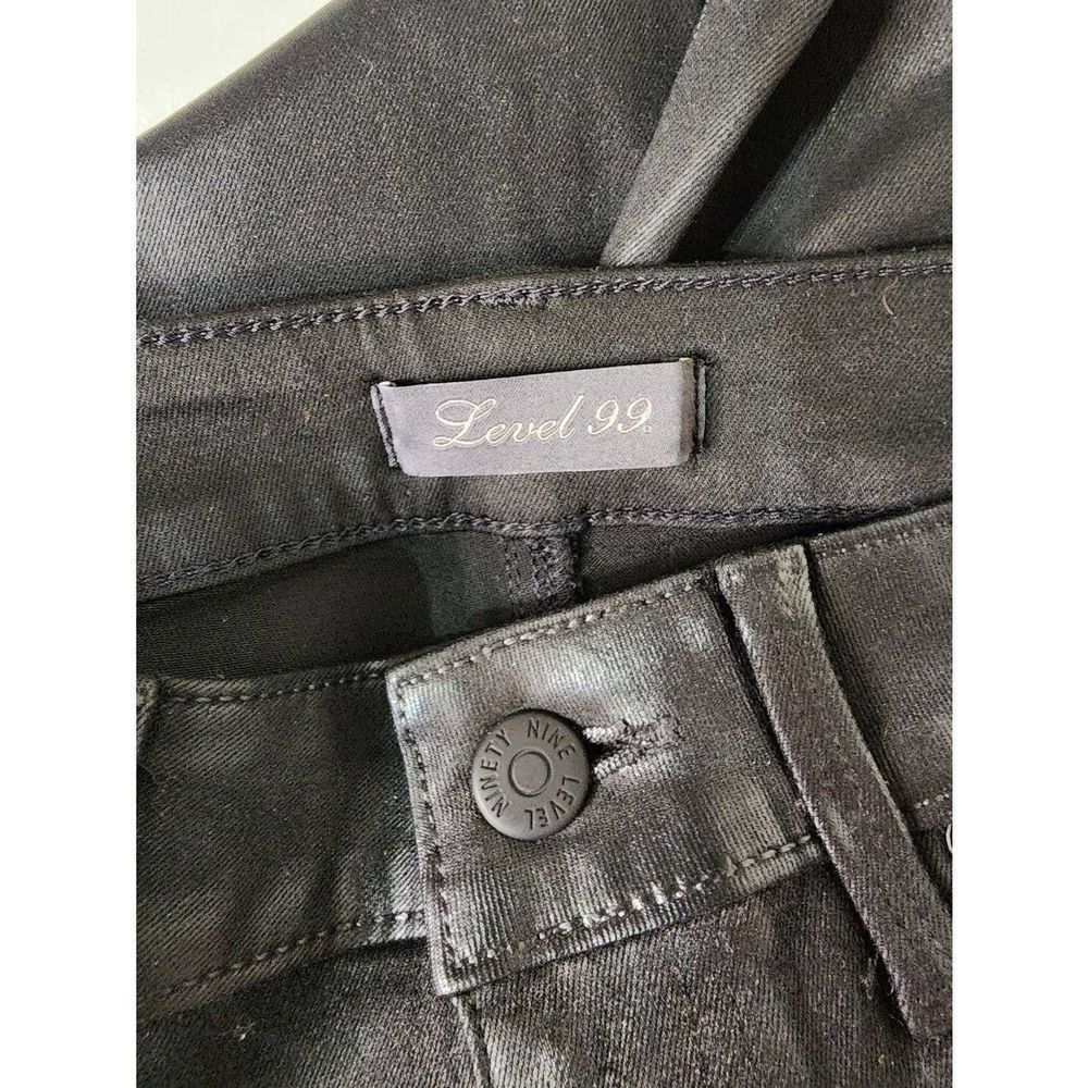 Level 99 Women Forever Black Denim Pants High Rise Skinny Jeans size 28/6 - Picture 7 of 10
